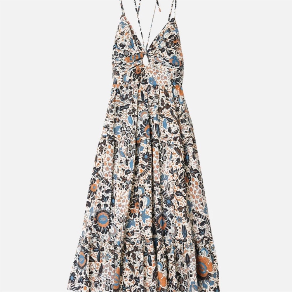 ULLA JOHNSON Phoebe Dress in Clematis size 2 - Picture 3 of 6